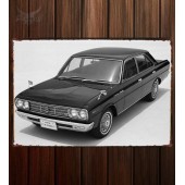 Металлическая табличка Nissan Cedric (130S)